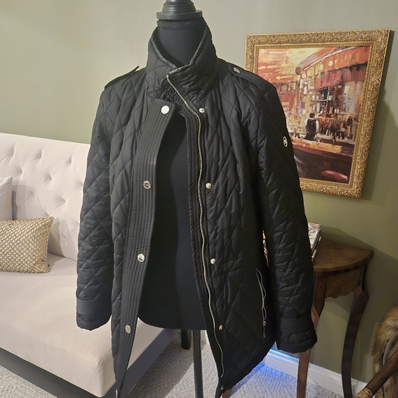 Michael Kors Black Quilted Jacket - Picture 4 of 4